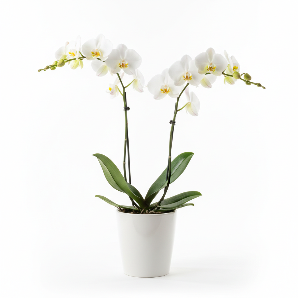 White Phalaenopsis Orchid — Citywide Florists NYC